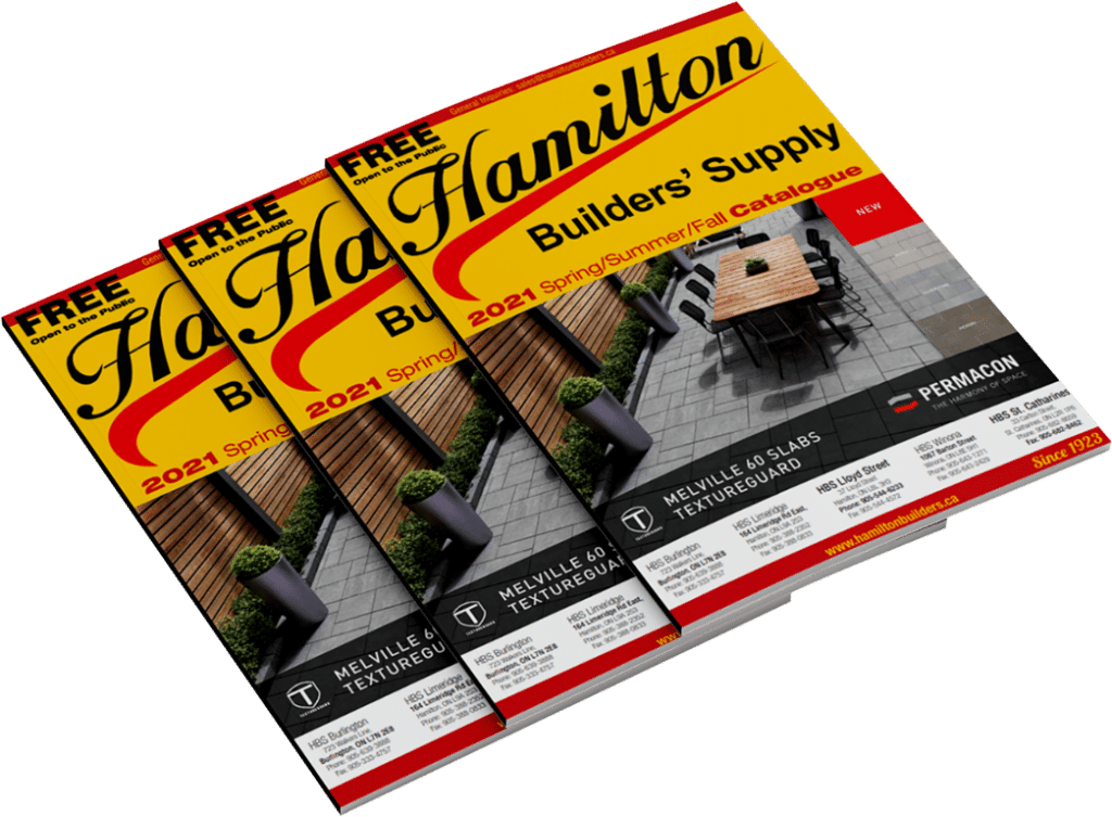 Hamilton Builders Supply Free Catalogue